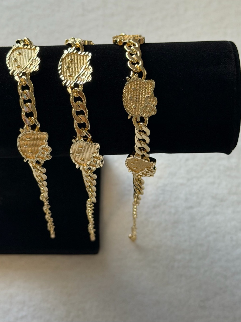 Gold Hello Kitty Link Bracelet - Women Jewelry